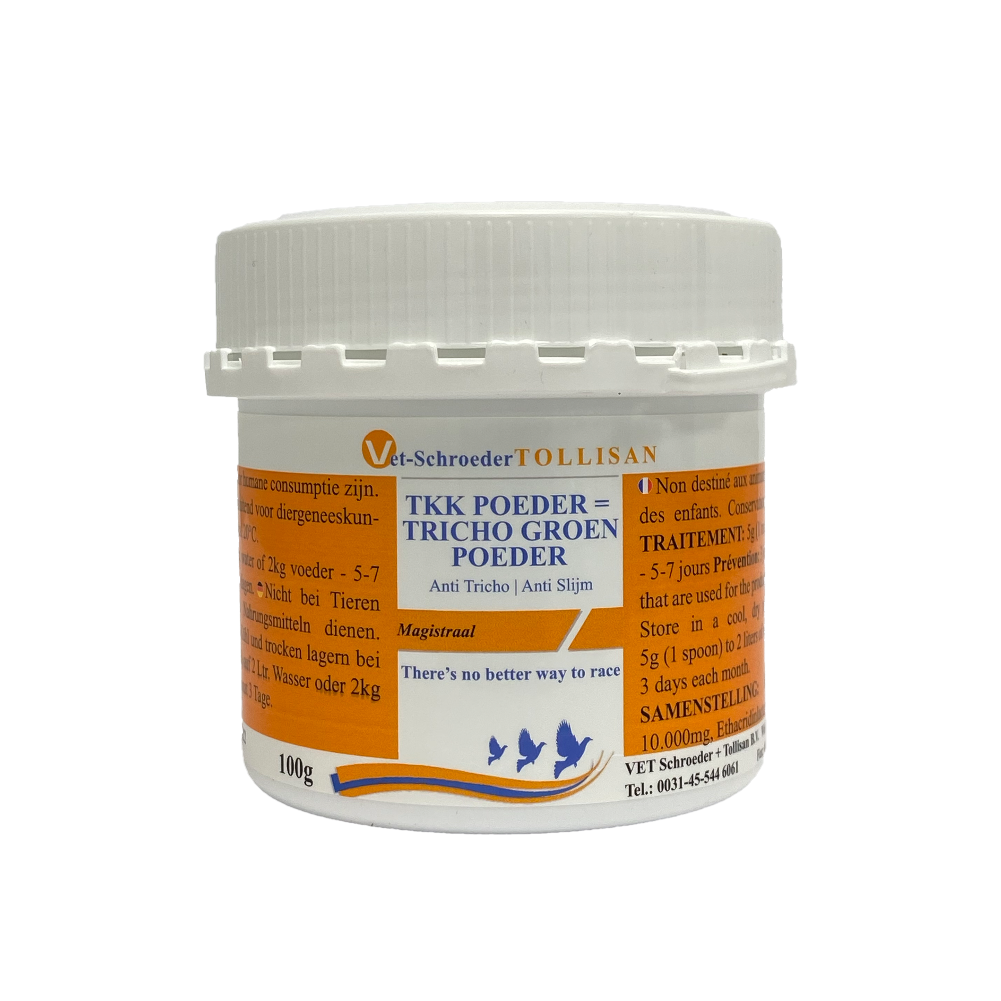 TKK-Tricho-Groen VET SCHROEDER TKK POWDER 100G - Image 1