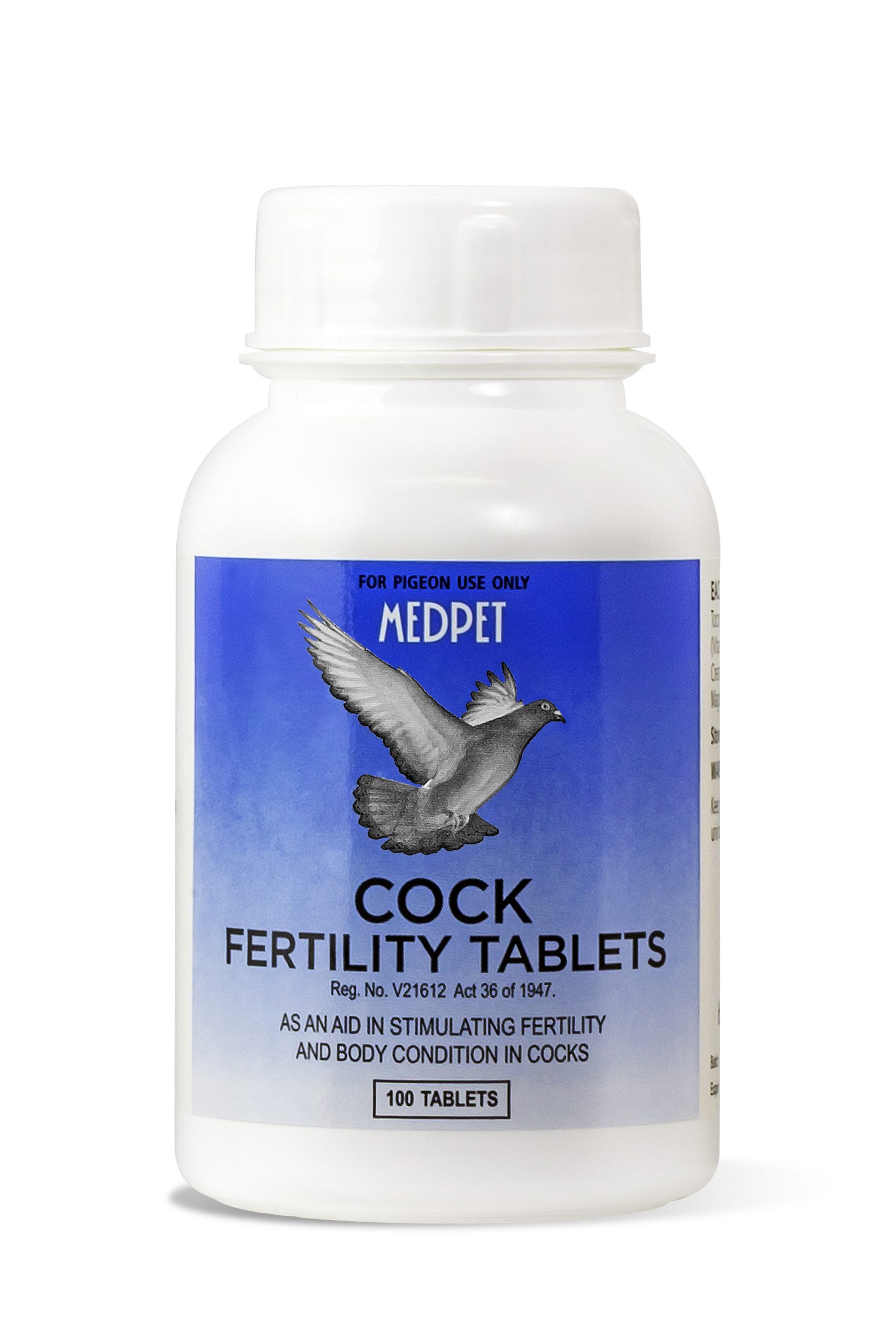 POS_064_Cock-Fertility MEDPET COCK FERTILITY 100 TABLETS - Image 1